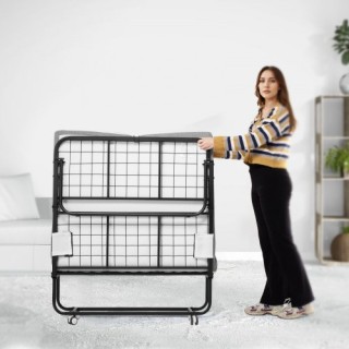 VEVOR Πτυσσόμενο Κρεβάτι με Στρώμα Αφρού 10 εκ. για Ενήλικες και Φι... VEVOR Πτυσσόμενο Κρεβάτι με Στρώμα Αφρού 10 εκ. για Ενήλικες και Φι...