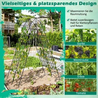 Costway Σετ 2 τεμαχίων Mεταλλικη Πέργκολα Αναρρίχησης 180 x 50 εκ.... Costway Σετ 2 τεμαχίων Mεταλλικη Πέργκολα Αναρρίχησης 180 x 50 εκ....