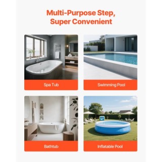 VEVOR Διπλόμαρκος Βαρέως Τύπου για Υπαίθρια Σπα, 599.5mm, 145.2kg, ...