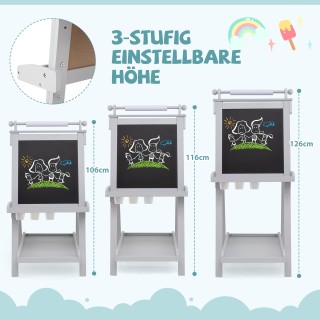 Costway Παιδικός Ρυθμιζόμενος Πίνακας με Μαγνητική Επιφάνεια & Λευκ... Costway Παιδικός Ρυθμιζόμενος Πίνακας με Μαγνητική Επιφάνεια & Λευκ...