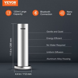 VEVOR Μηχανή Αρωμάτων 120ml Bluetooth Ψυχρού Αέρα 1000τ.φ. Χωρίς Νε... VEVOR Μηχανή Αρωμάτων 120ml Bluetooth Ψυχρού Αέρα 1000τ.φ. Χωρίς Νε...