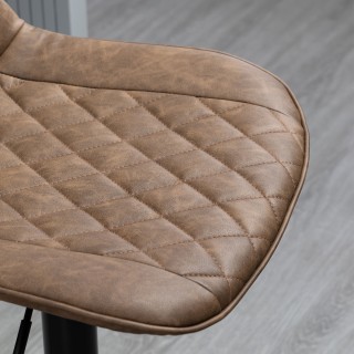 HOMCOM Σετ 2 Σκαμπό Μπαρ με Ρυθμιζόμενο Ύψος και Περιστρεφόμενα Επέ... HOMCOM Σετ 2 Σκαμπό Μπαρ με Ρυθμιζόμενο Ύψος και Περιστρεφόμενα Επέ...