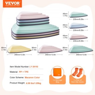 VEVOR Παιδικές Ισορροπιστικές Πέτρες Αισθητηριακή Πορεία 6 Τεμ Εξω... VEVOR Παιδικές Ισορροπιστικές Πέτρες Αισθητηριακή Πορεία 6 Τεμ Εξω...