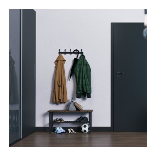 MarkAdler Κρεμάστρα Τοίχου με 15 Άγκιστρα 180  x 50 cm Host 1.3, Μα...