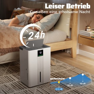 Costway  Απορροφητήρας  Υγρασίας 35 L/Ημέρα για το Σπίτι, Ενεργειακ...