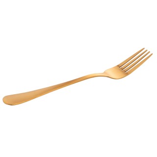 Galileo Σετ 3 Χρυσά Σατινέ Πιρούνια από Ανοξείδωτο Ατσάλι 5TH Avenu...