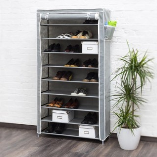 BAKAJI  Παπουτσοθήκη Εξοικονόμησης Χώρου 10 Ραφιών 45 Ζευγάρια Ράφι...