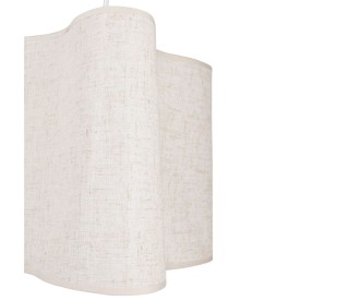 Ostaria Κρεμαστό Φωτιστικό Lin Sky Μπεζ -37504