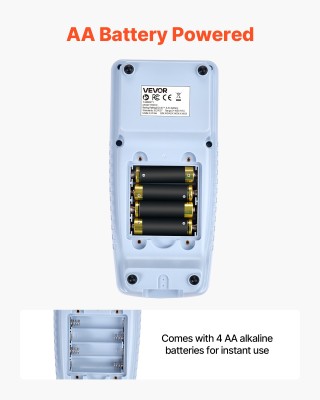 VEVOR Φορητό Νεφελόμετρο 0–1000 NTU Συμβατό με ISO 7027 BXSZDJHG010... VEVOR Φορητό Νεφελόμετρο 0–1000 NTU Συμβατό με ISO 7027 BXSZDJHG010...