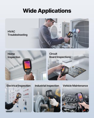 VEVOR Επαγγελματική Υπέρυθρη Κάμερα Θερμικής Απεικόνισης 512 x 384 ... VEVOR Επαγγελματική Υπέρυθρη Κάμερα Θερμικής Απεικόνισης 512 x 384 ...