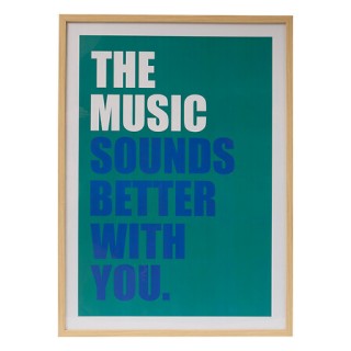 Atmosphera Πίνακας Poster Frame Music DARIUS 50x70 εκ. – Συλλογή Mo...