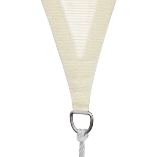 Outsunny Τριγωνική τέντα σε HDPE, Κρεμ, 4x4x4m 01-0620 Outsunny Τριγωνική τέντα σε HDPE, Κρεμ, 4x4x4m 01-0620