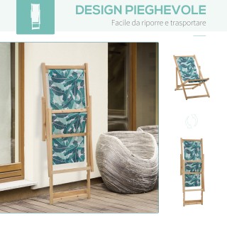 Outsunny Σετ 2 πτυσσόμενες ξύλινες ξαπλώστρες κήπου με ανακλινόμενη... Outsunny Σετ 2 πτυσσόμενες ξύλινες ξαπλώστρες κήπου με ανακλινόμενη...