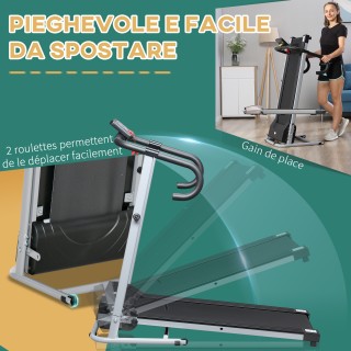 Ηλεκτρικός Αναδιπλούμενος Διάδρομος Γυμναστικής 120.5 x 60 x 116 cm...