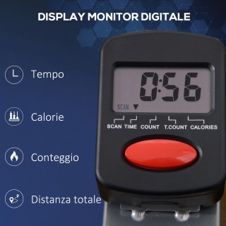 Πτυσσόμενη Κωπηλατική 129 x 70 x 70 cm HOMCOM A90-276 Πτυσσόμενη Κωπηλατική 129 x 70 x 70 cm HOMCOM A90-276