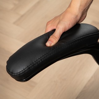 HOMCOM Καρέκλα Γραφείου από Συνθετικό Δέρμα PU με Αναδιπλούμενα Μπ... HOMCOM Καρέκλα Γραφείου από Συνθετικό Δέρμα PU με Αναδιπλούμενα Μπ...