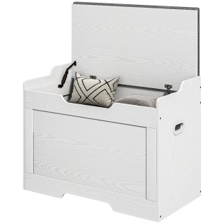 HOMCOM  Πάγκος Αποθήκευσης 103L Πολυλειτουργικός από Ξύλο με Μαξιλά...