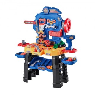 VEVOR Παιδικός Πάγκος Εργασίας με 181 Εργαλεία και Ηλεκτρικό Τρυπάν... VEVOR Παιδικός Πάγκος Εργασίας με 181 Εργαλεία και Ηλεκτρικό Τρυπάν...