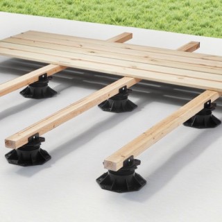 VEVOR 24 Ρυθμιζόμενες Βάσεις Στήριξης Δαπέδου 2.36-5.31 ίντσες DKCZ...