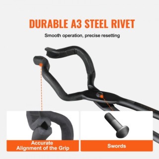 Λαβίδες Σιδηρουργού VEVOR 18” Z V-Bit, Ανθρακούχο Ατσάλι, για Μαχαί...