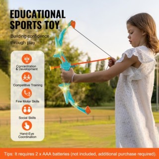 Σετ Τόξου & Βέλους VEVOR για Παιδιά με LED Φωτισμό - 10 Βέλη ETGJT... Σετ Τόξου & Βέλους VEVOR για Παιδιά με LED Φωτισμό - 10 Βέλη ETGJT...