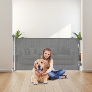 VEVOR Πτυσσόμενη Παιδική Πύλη, 1850 mm, 795 mm, Ασφαλές Κλείδωμα, Δ...