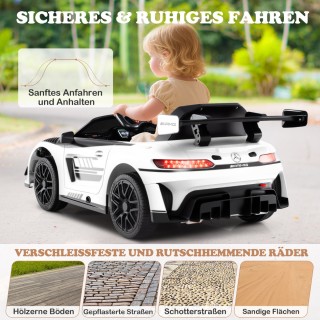 Costway Mercedes-AMG GT3 Παιδικό Αυτοκίνητο με Τηλεχειριστήριο - 3 ...