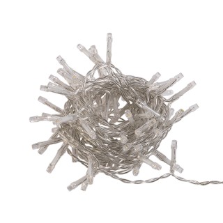 Kooper Σειρά 50 Πολύχρωμων LED με Μπαταρία για Εσωτερική Χρήση 3,5m...