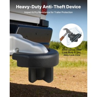 VEVOR Κλείδωμα Ρυμουλκούμενου 50,8 mm, Αντικλεπτικό με 3 Κλειδιά, Α... VEVOR Κλείδωμα Ρυμουλκούμενου 50,8 mm, Αντικλεπτικό με 3 Κλειδιά, Α...