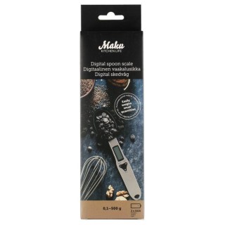 BAKAJI  Ψηφιακή Ζυγαριά Κουταλιού Υπολογίζει Βάρος σε Γραμμάρια Δοσ...