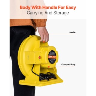 VEVOR  Φυσητήρας Φουσκωτού 0.8&1HP 750W για Επαγγελματική Χρήση  QM...