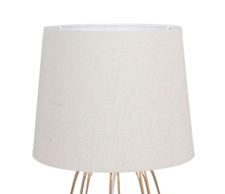 Ostaria Λάμπα Μεταλλική LucioLes Μπεζ- Χρυσή H41cm -37536 Ostaria Λάμπα Μεταλλική LucioLes Μπεζ- Χρυσή H41cm -37536