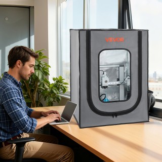 VEVOR Προστατευτική Θήκη 3D Εκτυπωτή με Αερισμό και LED 3DDYJZRTWQY...