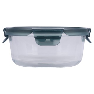 Galileo Στρογγυλό Αεροστεγές Δοχείο 650 ml από Γυαλί με Καπάκι και ...