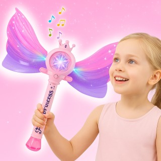 BAKAJI Ηλεκτρικό Σκήπτρο Παιχνίδι για Σαπουνόφουσκες με Φώτα και Ήχ... BAKAJI Ηλεκτρικό Σκήπτρο Παιχνίδι για Σαπουνόφουσκες με Φώτα και Ήχ...