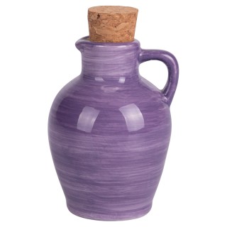 Villa dEste Home Μίνι δοχείο λαδιού 95 ml από κεραμικό με φελλό Dra...