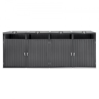 VEVOR Αποθήκη Κάδων Απορριμμάτων 4 x 200 Λίτρα LJTCCXDXG424YO8F0V0 VEVOR Αποθήκη Κάδων Απορριμμάτων 4 x 200 Λίτρα LJTCCXDXG424YO8F0V0