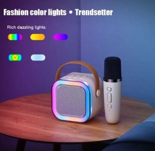 Ασύρματο Ηχείο Karaoke με Μικρόφωνο Bluetooth 89 x 69 x 89 mm 59082... Ασύρματο Ηχείο Karaoke με Μικρόφωνο Bluetooth 89 x 69 x 89 mm 59082...
