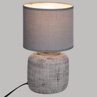 Atmosphera Επιτραπέζιο Φωτιστικό Μίνιμαλ Γκρι (Φ15x13εκ.) 173220A Atmosphera Επιτραπέζιο Φωτιστικό Μίνιμαλ Γκρι (Φ15x13εκ.) 173220A