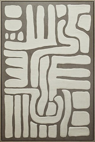 Atmosphera 3D Καμβάς Marcella 60 x 90 cm – Καφέ 210462