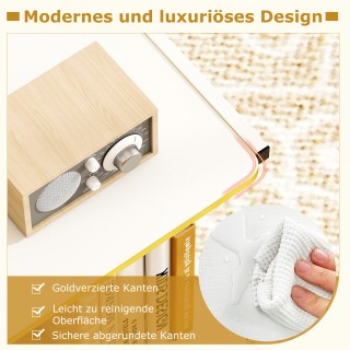 Costway Τραπεζάκι C με Ρόδες και 2 Ανοιχτά Ράφια για Καναπέ ή Εκτυπ... Costway Τραπεζάκι C με Ρόδες και 2 Ανοιχτά Ράφια για Καναπέ ή Εκτυπ...