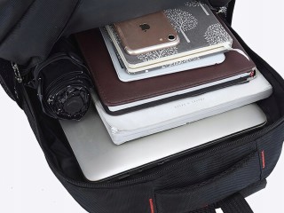 Verk Group Σχολικό Σακίδιο Πλάτης Αθλητικό 15L Μαύρο με 3 Θήκες για...