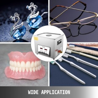 Καθαριστής Υπερήχων VEVOR 10L για Κοσμήματα QXJ10LSGLTQ000001V2 Καθαριστής Υπερήχων VEVOR 10L για Κοσμήματα QXJ10LSGLTQ000001V2