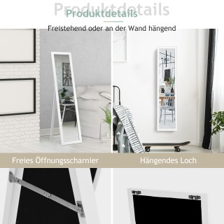 Costway Στυλάτος και Λειτουργικός Καθρέφτης για Υπνοδωμάτιο ή Γκαρ... Costway Στυλάτος και Λειτουργικός Καθρέφτης για Υπνοδωμάτιο ή Γκαρ...