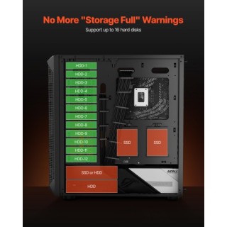 VEVOR Κουτί Υπολογιστή για Gaming μεσαίου μεγέθους - 4 x 120mm Ανεμ... VEVOR Κουτί Υπολογιστή για Gaming μεσαίου μεγέθους - 4 x 120mm Ανεμ...