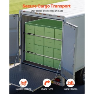 VEVOR Ρυθμιζόμενη Μπάρα Φορτίου από Βαρέως Τύπου Χάλυβα με Αντιολισ... VEVOR Ρυθμιζόμενη Μπάρα Φορτίου από Βαρέως Τύπου Χάλυβα με Αντιολισ...