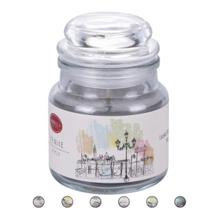 Galileo Μεγάλο αρωματικό κερί σε γυάλινο βάζο 500 γρ City Sibilla 5...