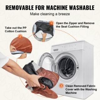 Κάθισμα Αυτοκινήτου VEVOR για Μικρό Σκύλο έως 11kg Γκρι CWZGQCZYHS... Κάθισμα Αυτοκινήτου VEVOR για Μικρό Σκύλο έως 11kg Γκρι CWZGQCZYHS...