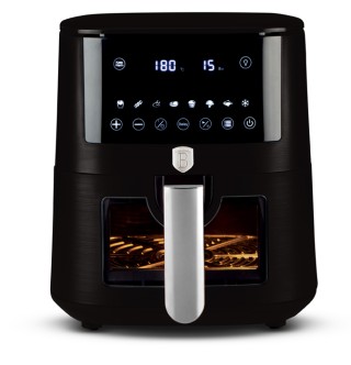 Berlinger Haus Φριτέζα Αέρος 8lt Air Fryer, με Ορατό Παράθυρο, Matt...