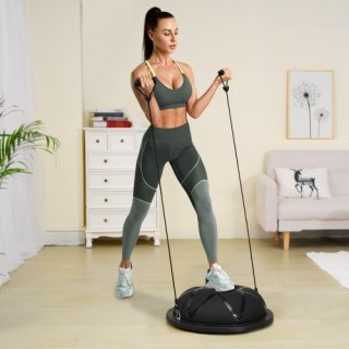 VEVOR 23 Μισή Μπάλα Ισορροπίας με Λάστιχα Αντίστασης  PHXLQ58CMKLWP...